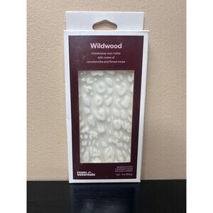 Room Essentials Wildwood Scented 4oz  Breakaway Wax Melt Bar New